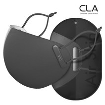 에어스킨 3.0 숨쉬기편한 컬러 마스크 가드 뽕 스포츠 국내산 MB 필터 대형 세트 CLA 클라, M(남성권장), 블랙, 에어스킨 본품1P+전용필터2팩(20P)