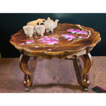 원목찻상 자목련 다도 찻상