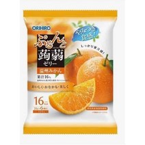오리히로 프리미엄 곤약 젤리 1 케이스 20gX6개(말차), 오렌지