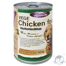 VEDANA 닭고기캔 400G 애견습식사료