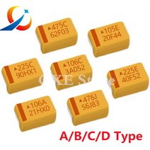 터보 차져 AB C D E 타입 탄탈럼 커패시터 6., 65 E 6.3V470UF