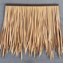 볏짚단 인조 휴양지분위기 밀짚 초가지붕 인테리어 10개세트, 노란색 10개