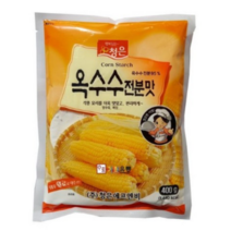 청은 옥수수맛전분, 400g, 5개