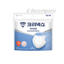 크리넥스 KF80 라이트핏 마스크 대형, 20개입, 9개, 0 White (화이트)