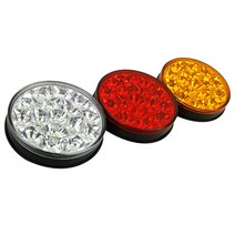 화물차 용달 중장비 LED 1구 차폭등 후진등 12V 24V 덤프 트레일러 현대 5톤구형 스카니아 대형트럭 공사차량 25인승 윙바디 메가 사이드 라이노 볼보