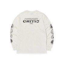 [정품/이벤트] 크리틱 CRITIC SCOUTS 엠블럼 롱 슬리브 화이트