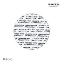 PSP실링지 48mm 10장 과일잼 수제청 밀폐 밀봉포장