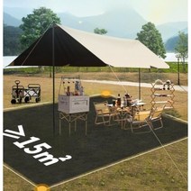 캠핑 퍼스트 타프 타프쉘 피크닉 텐트 그늘막 차박 웰빙, 실버-3Mx4.5M(5-10명수용가능)