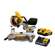 디월트 DCS361P2 20V MAX 슬라이딩각도절단기 5.0x2개
