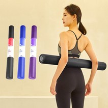 업앤쉐이프 EVA 소프트 슬림 폼롤러 10x91cm, 라일락퍼플