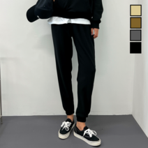 이브컴퍼니 남녀공용 사계절 스판 밴딩 트레이닝 조거팬츠 바지 (이브컴퍼니78-1)