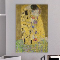 꾸밈 pw014-구스타프클림트명화중형노프레임 시트지, 1타입-키스