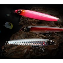 TK 알리 미노우 싱킹 S-100 14g 18g 24g 농어 우럭 광어 삼치 배스, 적두, 1개