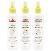과일나라 컨퓸 향기주는 워터 헤어 에센스 은은한 비누향, 장미향, 3개