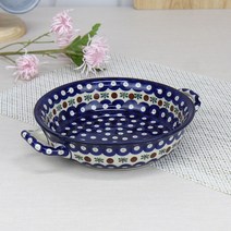 폴란드그릇 아티스티나 손잡이 오븐 그라탕볼 중70, 단품
