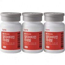 알파프로젝트 멀티비타민미네랄 400mg 30정 (3세트)