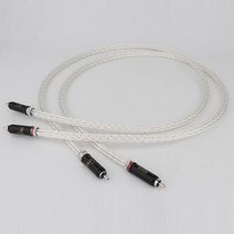 하이 엔드 8AG 실버 도금 OCC 16 가닥 오디오 케이블 WBT RCA 플러그 HIFI TO, 03 2m