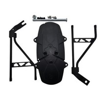 바이크 자전거 흙받이 오프로드 전동 후륜 펜더 머드 가드 오토바이 플라스, 1SET