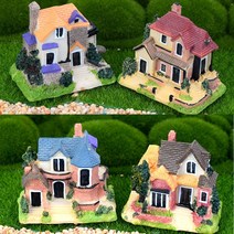 미니어처 조경 집 펜션 초가집 리조트 액세서리 장식, 리틀 하우스 5호
