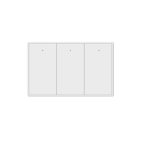 스마트스위치 스위치봇 스마트싱스 Zemismart-Tuya Zigbee 스마트 벽 조명 스위치 푸시 버튼 인터럽터 중립 스마트라이프 앱 알렉사 구글 홈 컨트롤, [02] White 2-Gang, [01] No Neutral