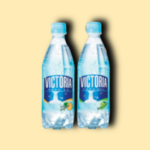 빅토리아 탄산수 500ml 청귤+청포도 2종 40병(20x2box), 청귤20펫+청포도20펫 (총40펫)