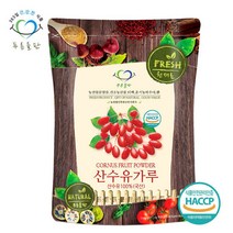푸른들판 국내산 씨없는 산수유 분말 500g 가루 100%, 1개