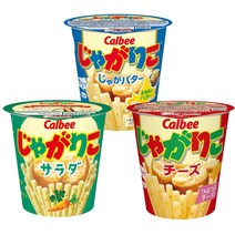 Calbee 일본 가루비 자가리코 쟈가리코 과자 58g * 12개 세트, 치즈맛 12개