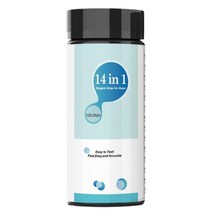 GHSHOP 14 in 1 가정용 수질 테스트 100 조각 민물 열대 탱크에 대한 고감도 수족관 수질 테스트 수질 테스터, 130x5mm(5.12x0.2인치), 푸른, ABS