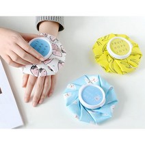 얼굴냉찜질팩 턱관절 눈 얼굴아이스팩 이마, 블루강아지