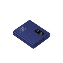 블랙박스배터리 차량보조배터리 차량 블랙박스 보조 배터리 66 와트 슈퍼 빠른 충전 보조베터리 휴대용 200, 03 blue_01 20000mah