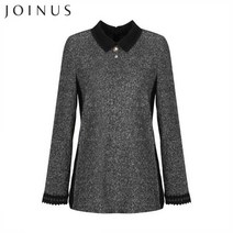 조이너스 소매 비즈포인트 베이직 롱 니트-JW18RB2204384A
