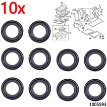 자동차 가스켓 포드 마즈다 볼보 재규어 랜드 로버 13x22x3mm 오일 팬 스크류 와셔 고무 용 10x 자동 엔진 드레인 플매트 카펫 러그