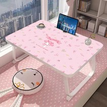 마이멜로디 쿠로미 접이식 미니 간이 책상 베드 침대 원룸 투룸 보조 테이블 1인용 13종, E