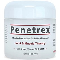 penetrex 조인트 앰프 근육 요법 4온스 크림 – 릴리프 앰프를 위한 집중 집중 회복 – 아르니카 함유 전신 포뮬러 비타민 b6 amp 등 목 무릎 손 어깨를 위한 msmdm