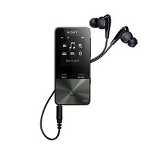 소니 워크맨 S 시리즈 16GB NW-S315 : Bluetooth 대응 최대 52시간 연속 재생 이어폰 부속 2017년 모델 블랙 NW-S315 B, 상품명참조, 상품명참조