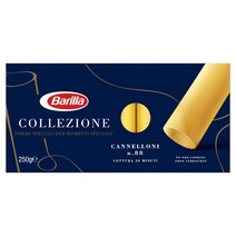 Barilla Cannelloni n.88 Pasta 바릴라 카넬로니 듀럼밀 세몰리나 파스타 파스타면 250g 6팩, 6개