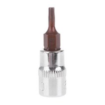 별 비트 Q6PE Torx 비트 소켓 14 인치드라이브 스타 크롬 바나듐 스크루 드라이버 조임 너트 볼트, 01 T10
