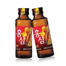 웅진 꿀홍삼D 100ml x10병 드링크 음료수, 10병