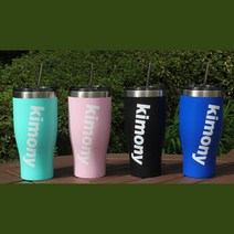 키모니 리브 대학생 진공 텀블러 600ml, 블루