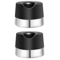 헤비웨이트 남성용 독특한 디자인 면도기 스탠드 거치대 형제 남자친구 남편 선물 2X, 01 black