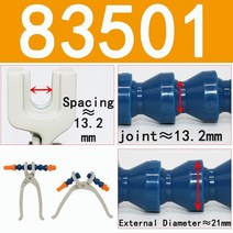 냉각수 호스 피팅용 심플 플라이어 16mm 21mm 25.5mm 31mm 냉각 파이프 용 분리 조립, 02 83501