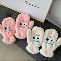 토이스토리 포키 양털 벙어리 장갑