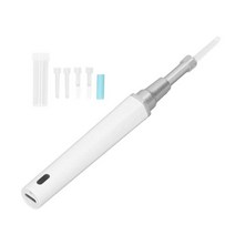 Wifi Ear Otoscope 5.5mm Camera Dia 70° Viewing Angle Wax Removal Tool White with LED Light for Adul, 한개옵션0