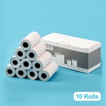 입문자용카메라 미니 minibear 를위한 인스턴트 1080p 디지털 사진 장난감 소녀 소년 생일 선물, t-paper-10 롤