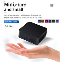 미니피씨 스틱pc 미니pc SZBOX-인텔 Alder-N Lake N95 미니 PC 윈도우 11 8GB/16GB DDR4 128GB/256GB S, 03 8GB 256GB_01 미국