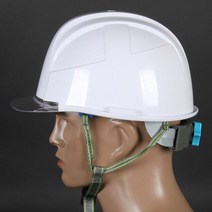 전크샵 ABE종 공사장 안전모 안전모자 코브 투명창흰색, 단품, 단품