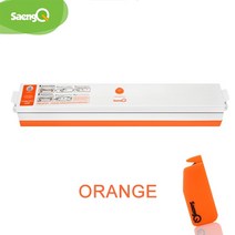 가정용산업용진공포장기 밀봉실링기추천 SaengQ-진공 실러 포장 기계 식품 봉투 홈 주방 15 개 보호기 진공, 01 orange_02 220V