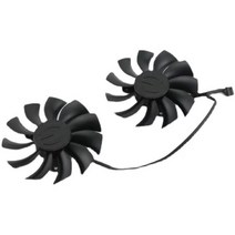 GTX760 2Pcs PLA09215B12H DC 12V 0.55A 4Pin 쿨러 팬 교체 EVGA Geforce GTX 760 770 780 그래픽 카드, 01 PLA09215B12H