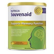 호주 뉴트리시아 Souvenaid 수버네이드 파우더 레몬 오렌지맛 360g 1팩, 1개
