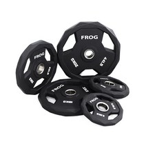 폴리곤 우레탄 중량원판 5kgX1 I 바벨원판